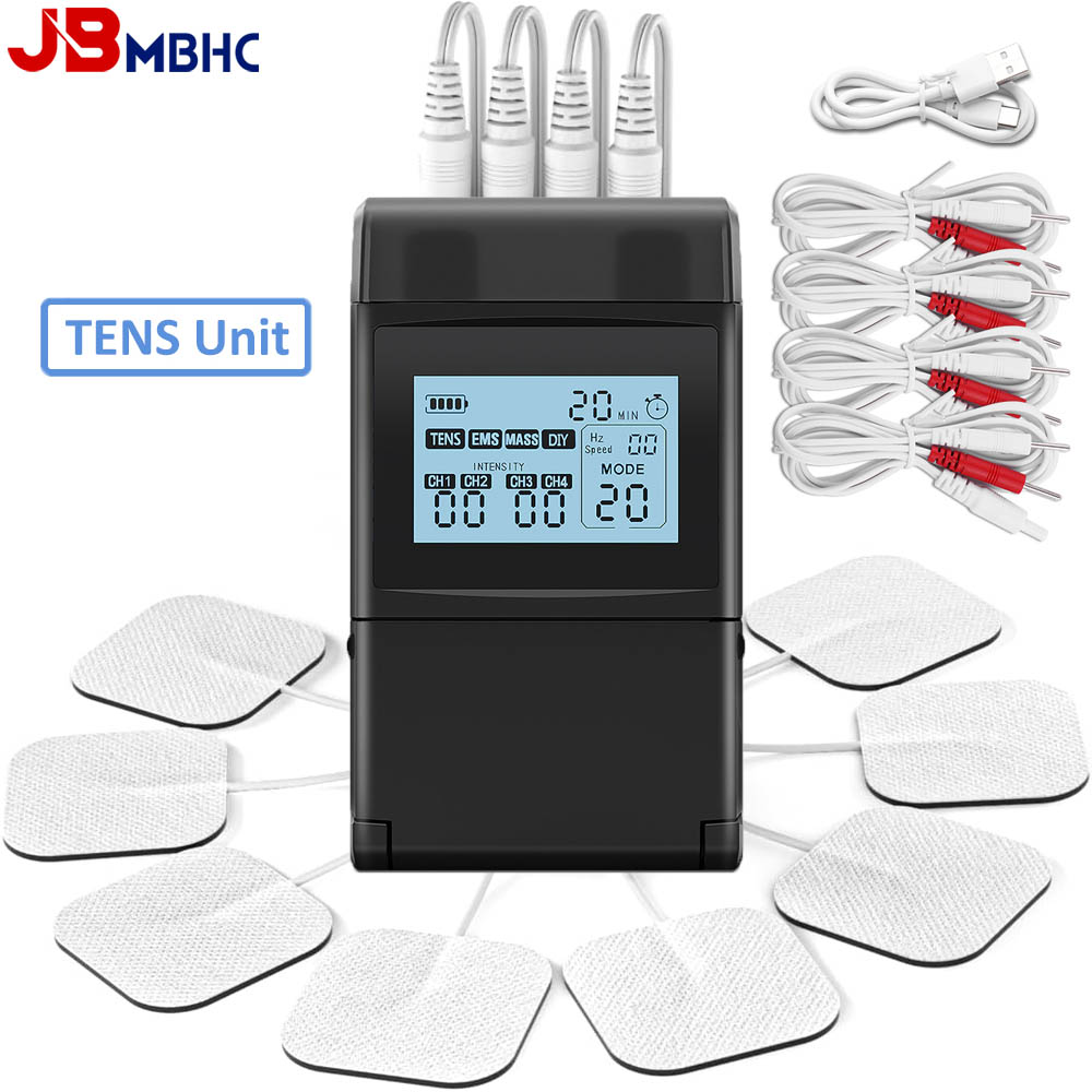 Tens Pain Relief Unit - เครื่องกระตุ้นกล้ามเนื้อ TENS และ EMS 15/48/60 โหมด