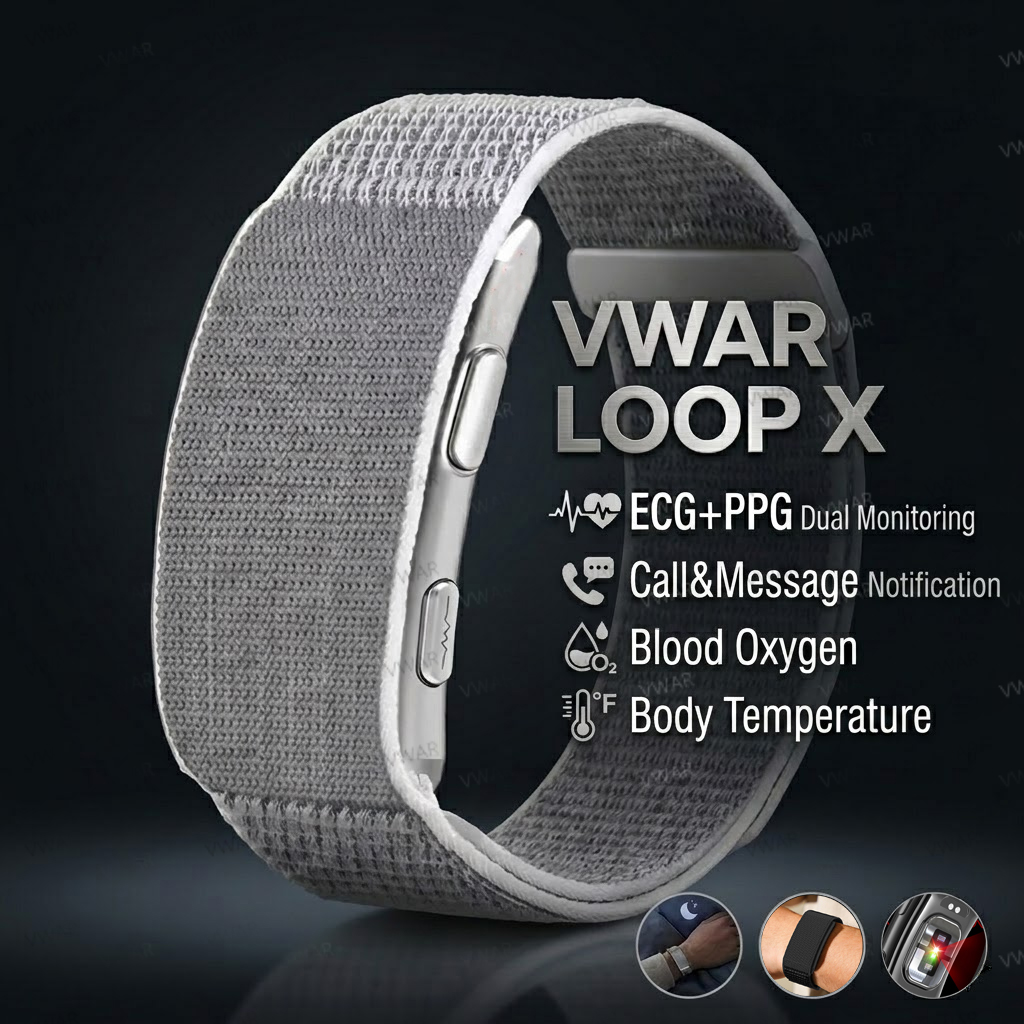 VWAR Loop X ECG สร้อยข้อมืออัจ - Xbody Health & Wellness Wayne Nj บทวิจารณ์และราคา