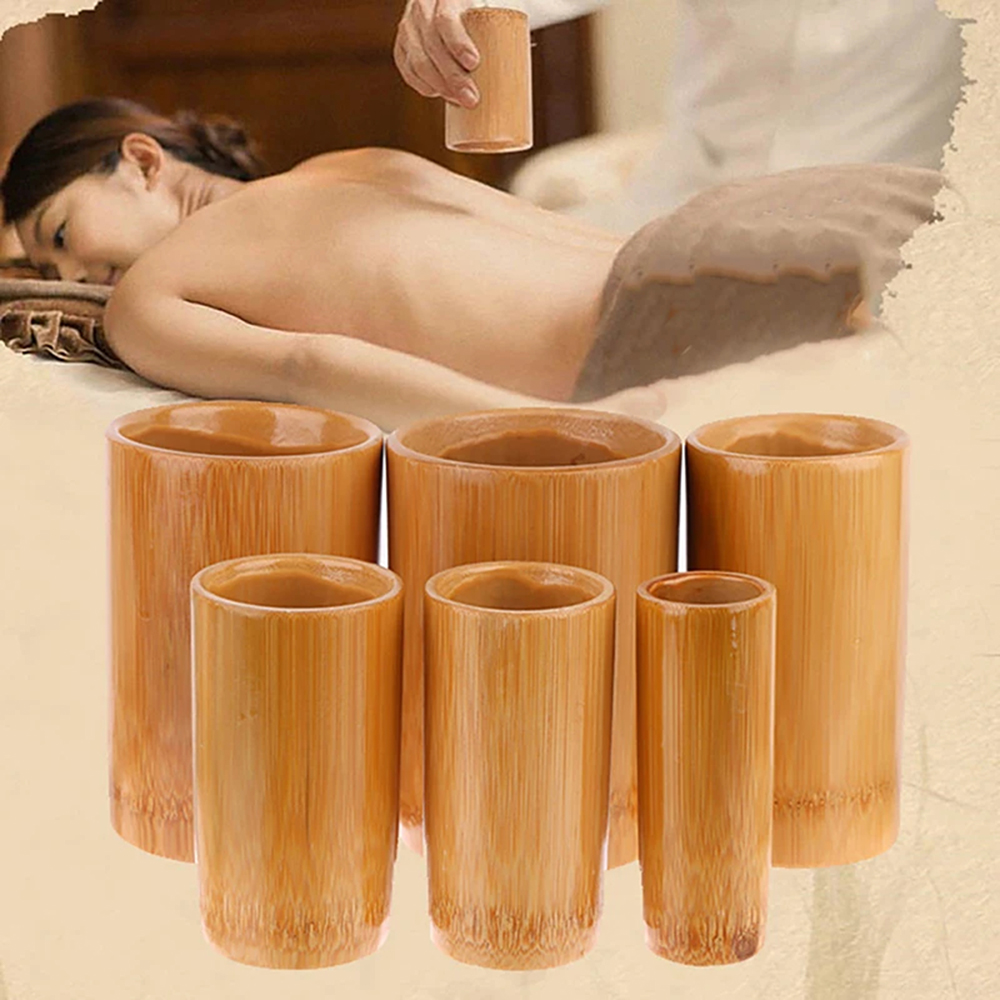 ถ้วยไม้ไผ่สำหรับชุดการบำบัดด้ว - Cupping Therapy Set บทวิจารณ์และราคา