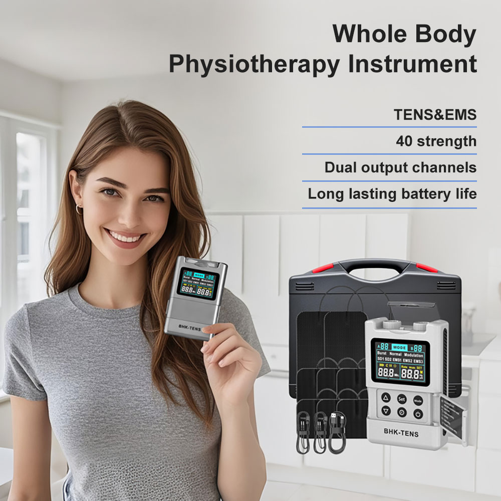 เครื่องกระตุ้นกล้ามเนื้อ EMS แ - Tens Pain Relief Unit บทวิจารณ์และราคา
