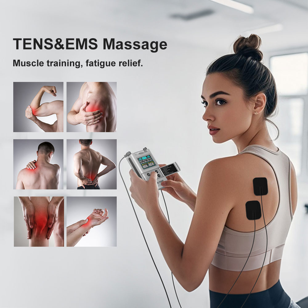 เครื่องกระตุ้นกล้ามเนื้อ EMS แ - Tens Pain Relief Unit บทวิจารณ์และราคา