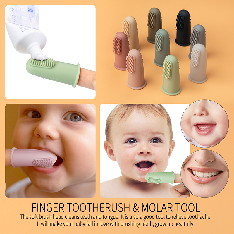 Baby Soft Finger แปรงสีฟันซิลิ - Health Wellness Solutions บทวิจารณ์และราคา