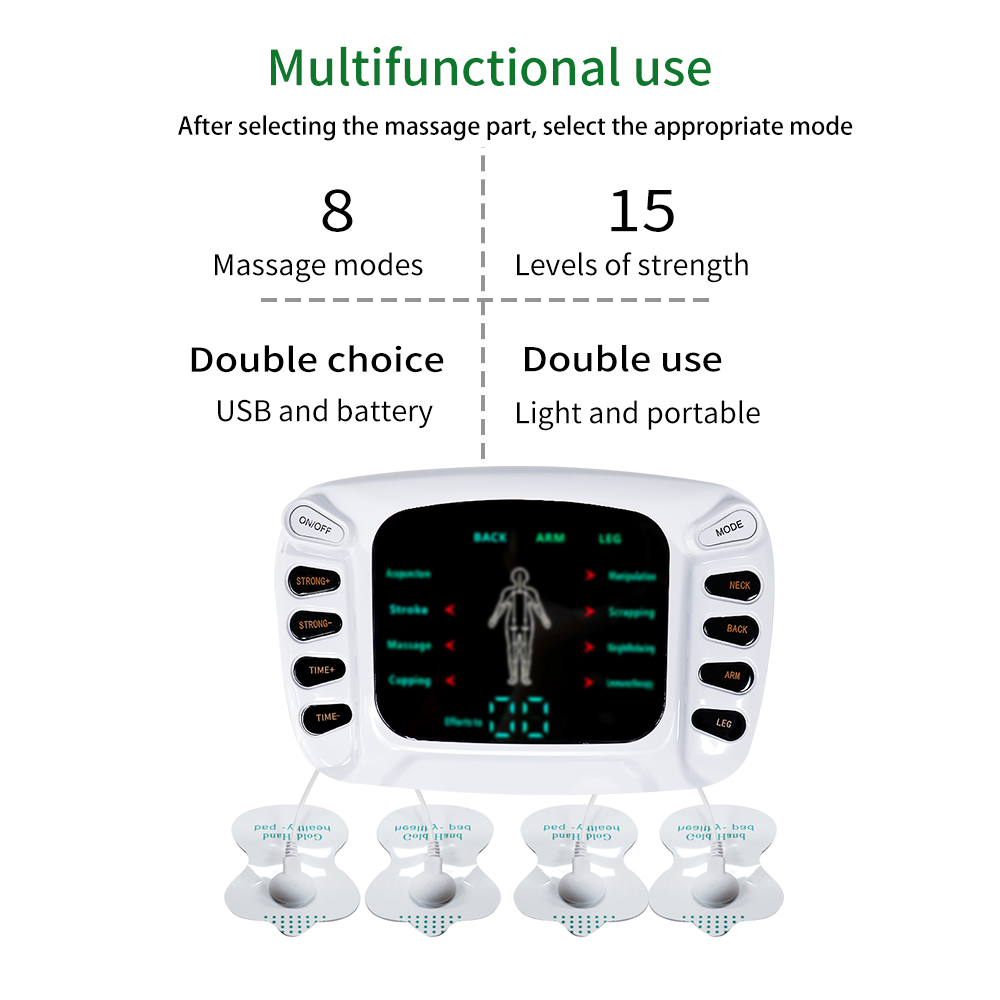 เครื่องกระตุ้นกล้ามเนื้อแบบ TE - Tens Pain Relief Unit บทวิจารณ์และราคา