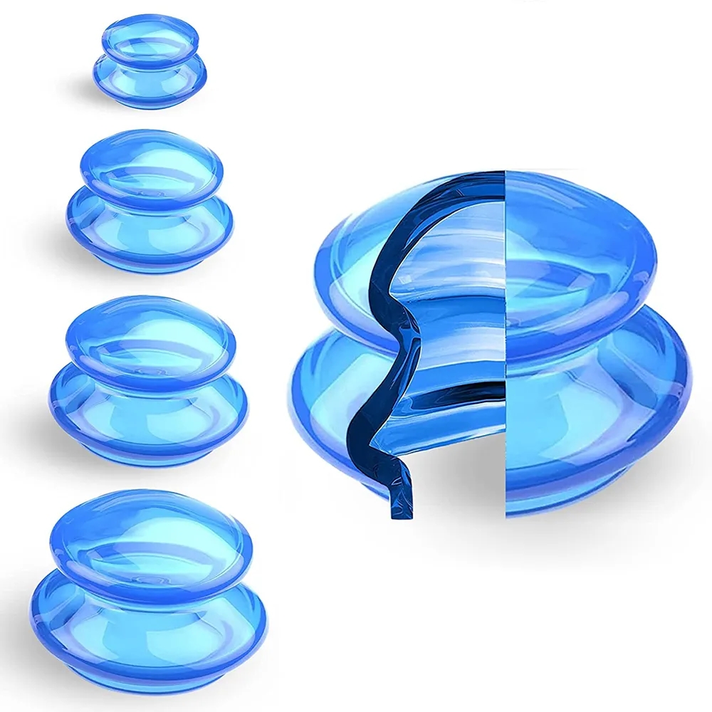 ซิลิโคนสูญญากาศ Cupping ชุดนวด - Cupping Therapy Set บทวิจารณ์และราคา
