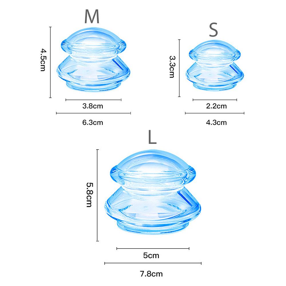 ซิลิโคนสูญญากาศ Cupping ชุดนวด - Cupping Therapy Set บทวิจารณ์และราคา