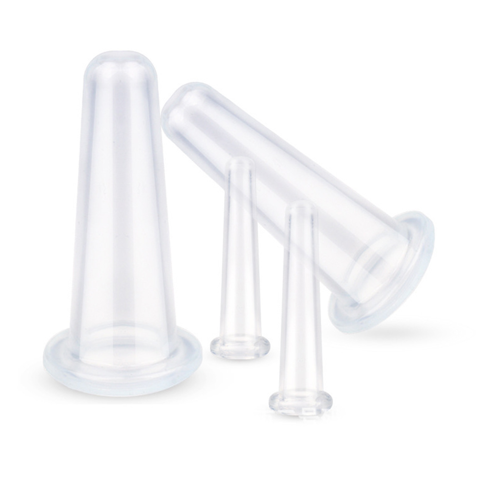 ชุดถ้วยซิลิโคนสำหรับนวดหน้า4ชิ - Cupping Therapy Set บทวิจารณ์และราคา