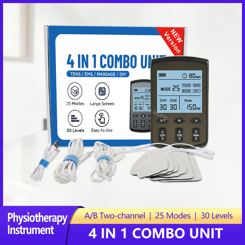 เครื่องนวดชีพจรอิเล็กทรอนิกส์แ - Tens Pain Relief Unit บทวิจารณ์และราคา
