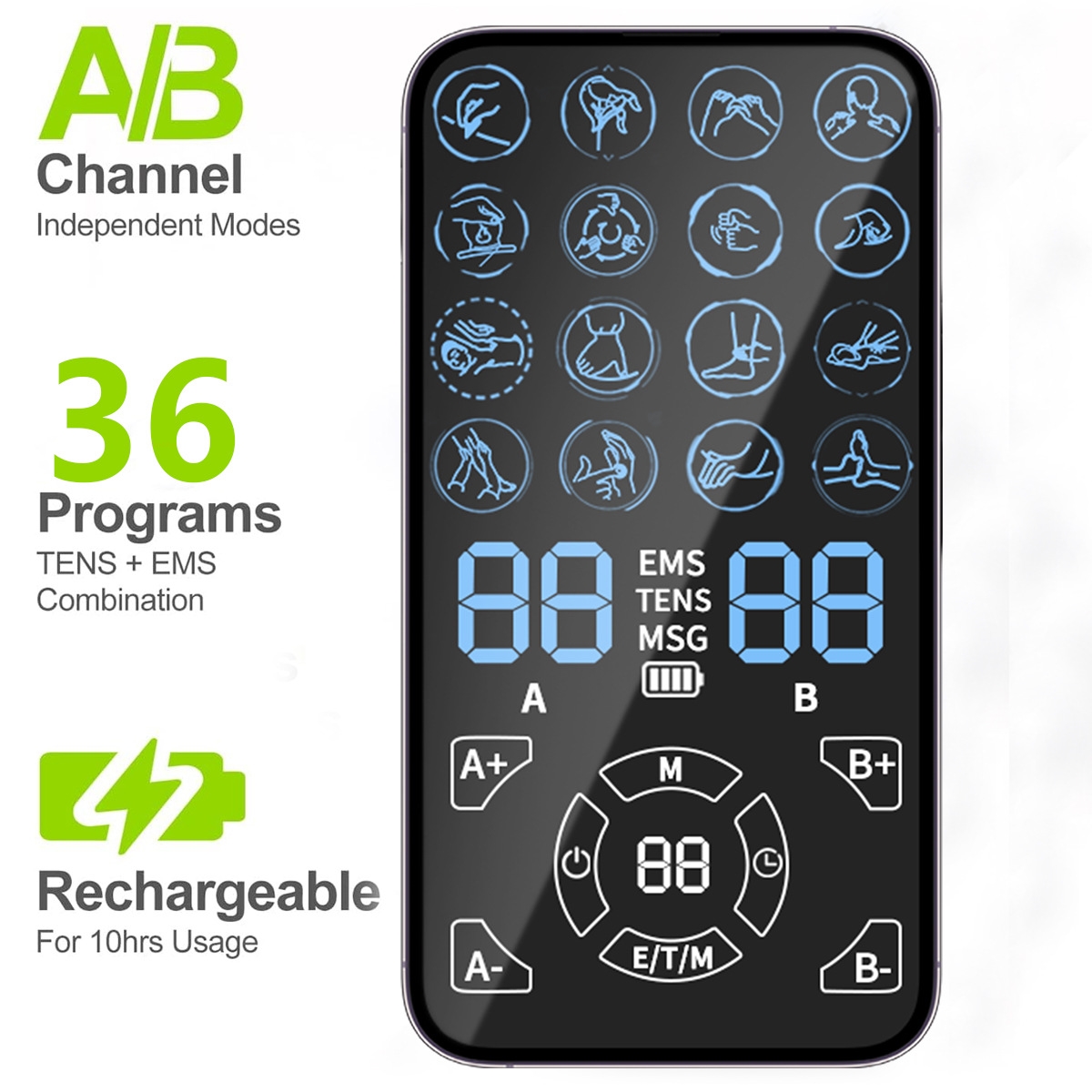เครื่องนวดบรรเทาอาการปวด TENS  - Tens Pain Relief Unit บทวิจารณ์และราคา