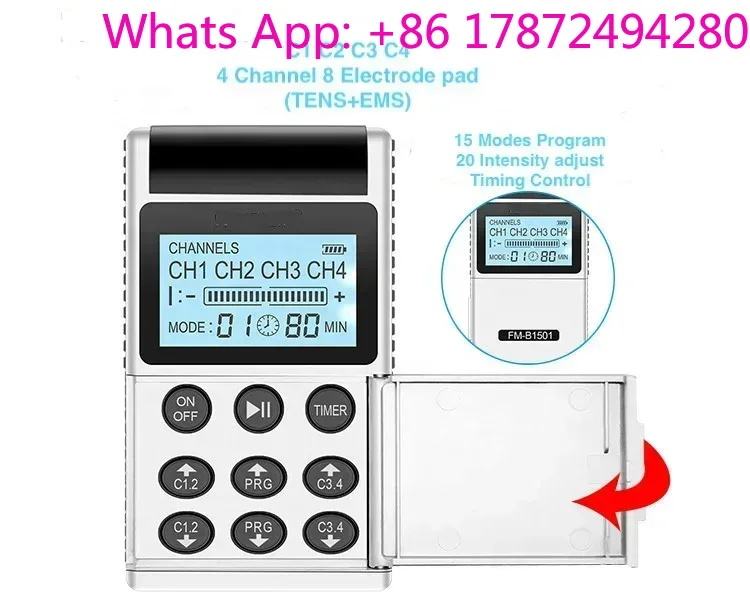 เครื่องบรรเทาอาการปวด 7000 4 ช - Tens Pain Relief Unit บทวิจารณ์และราคา
