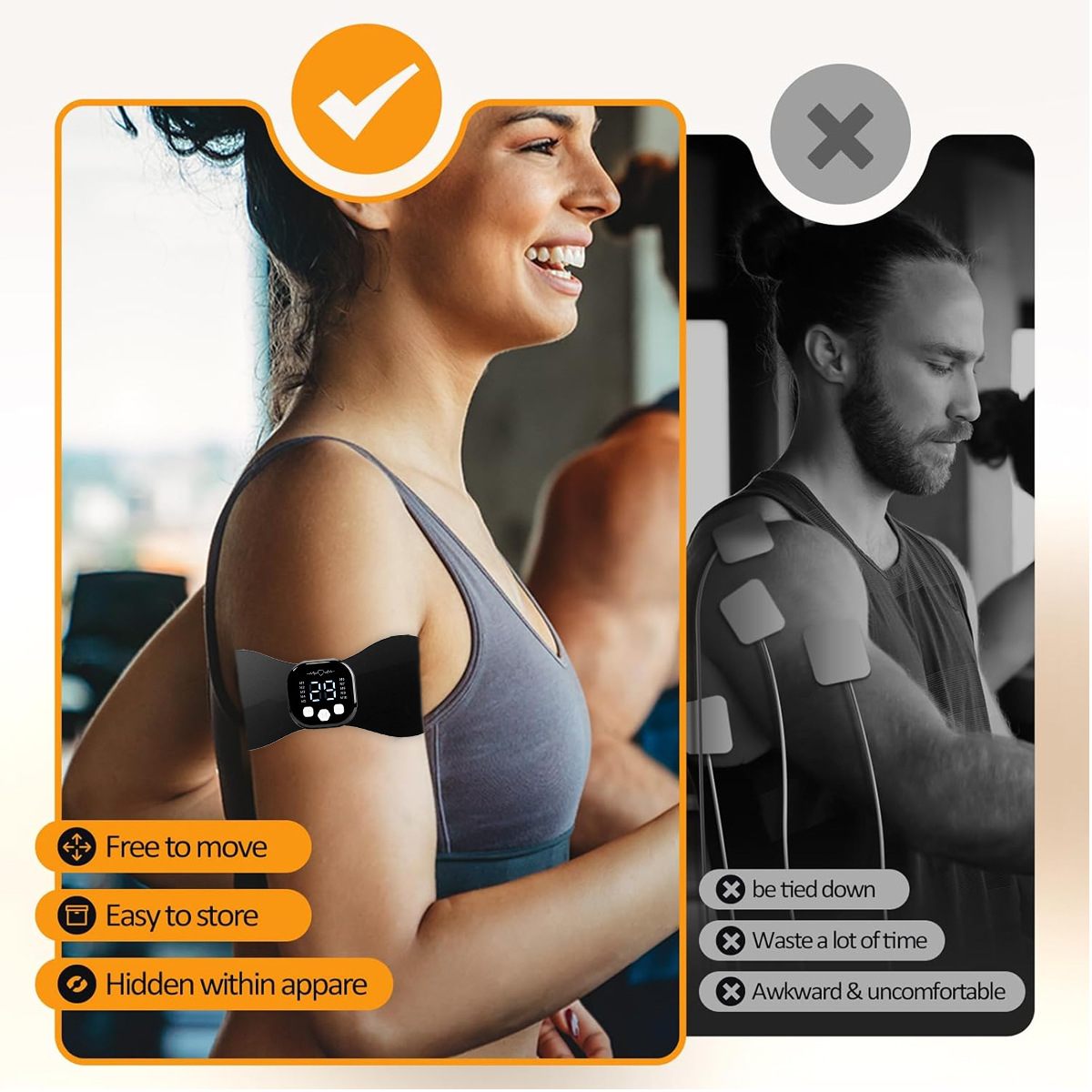เครื่องกระตุ้นกล้ามเนื้อ EMS ไ - Tens Pain Relief Unit บทวิจารณ์และราคา