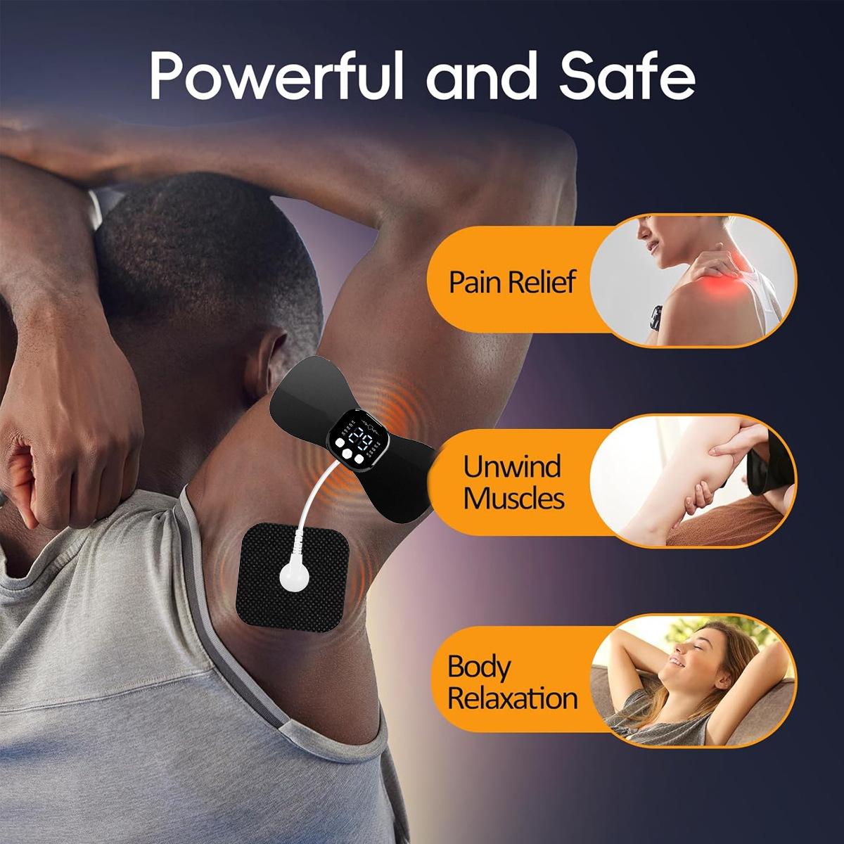 เครื่องกระตุ้นกล้ามเนื้อ EMS ไ - Tens Pain Relief Unit บทวิจารณ์และราคา