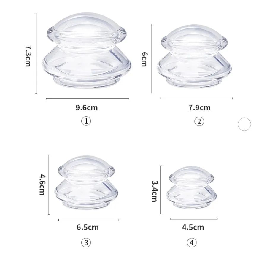 ซิลิโคนนวดถ้วยกระชับสัดส่วน Ve - Cupping Therapy Set บทวิจารณ์และราคา