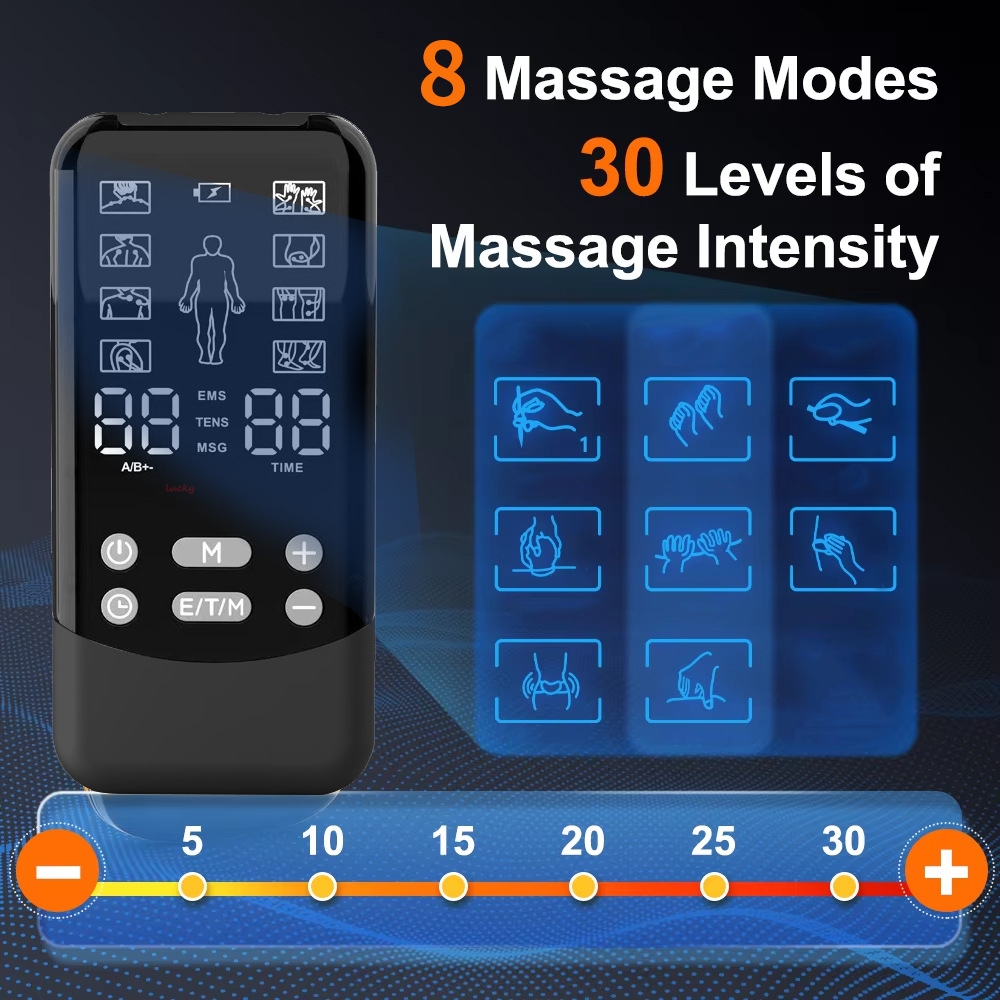 เครื่องกระตุ้นกล้ามเนื้อ EMS T - Tens Pain Relief Unit บทวิจารณ์และราคา