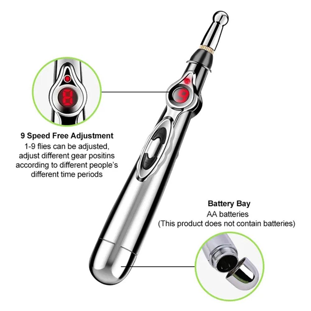 อิเล็กทรอนิกส์ฝังเข็มปากกาจุดฝ - Tens Pain Relief Unit บทวิจารณ์และราคา