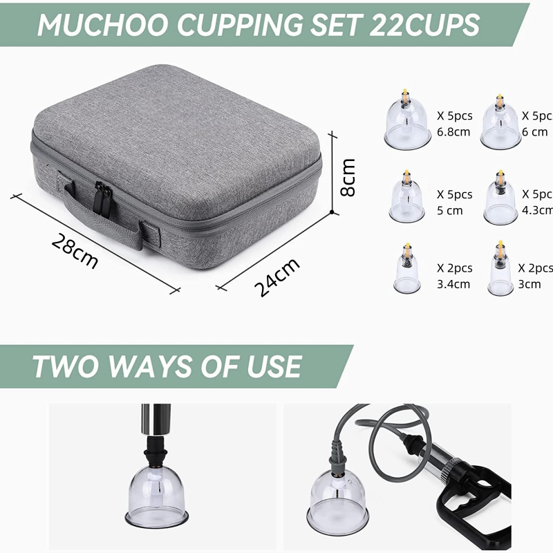 Cupping Therapy ชุดสูญญากาศ Cu - Cupping Therapy Set บทวิจารณ์และราคา